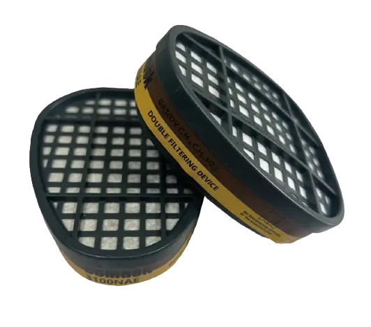 Filtro de gas A1E1 Gases aidos y vapores organicos
