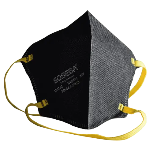 Mascarilla Plegable N95 Sosega Negra S/V