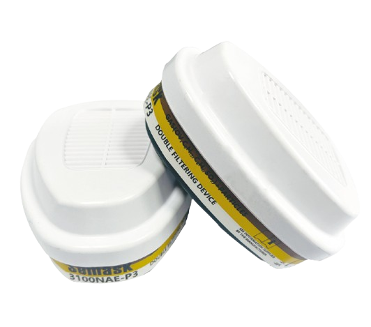 Filtro combinado A1E1P3 R D Gases ?cidos, vapores org?nicos y part?culas