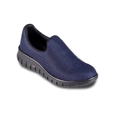 Zapato Mocasin Steffi Azul Dama
