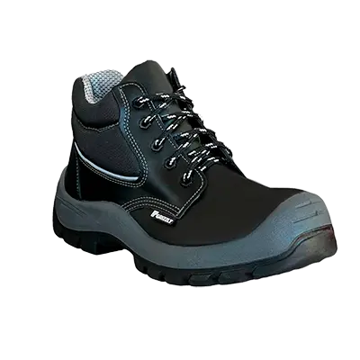 Bota Microfibra Negra
